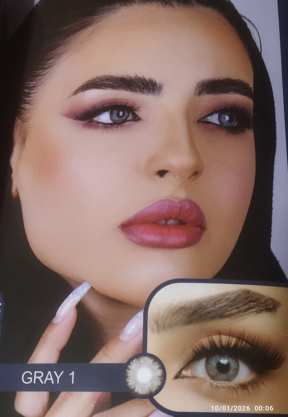 لنز چشم گلامور(سری جدید. تولید جدید.بسته بندی جدید)