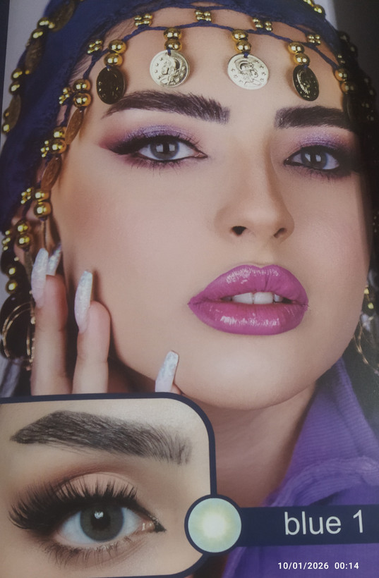 لنز چشم گلامور(سری جدید. تولید جدید.بسته بندی جدید)