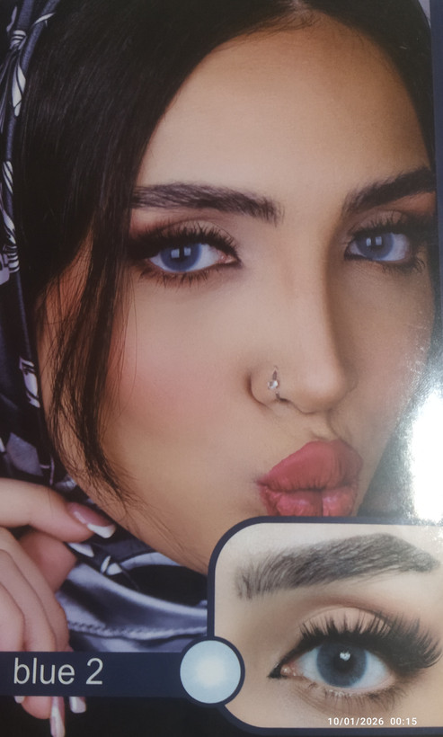 لنز چشم گلامور(سری جدید. تولید جدید.بسته بندی جدید)