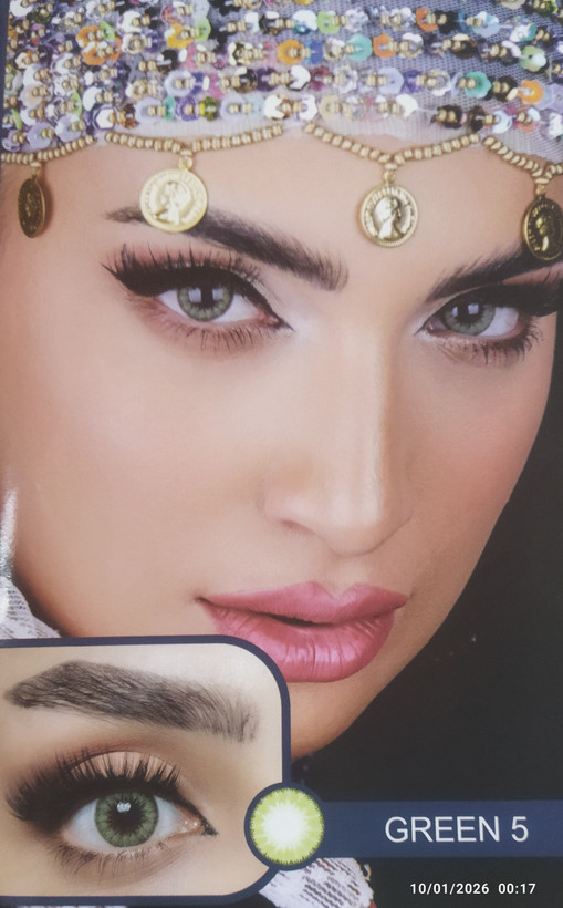 لنز چشم گلامور(سری جدید. تولید جدید.بسته بندی جدید)