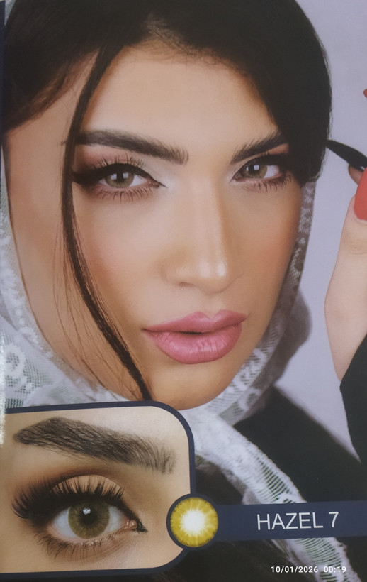 لنز چشم گلامور(سری جدید. تولید جدید.بسته بندی جدید)